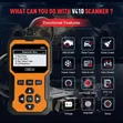 OBD2 Scanner Car Diagnostic Tool V410 - 2