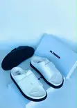 Jil Sander Leather Mule Slides - 4