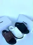 Jil Sander Leather Mule Slides - 5