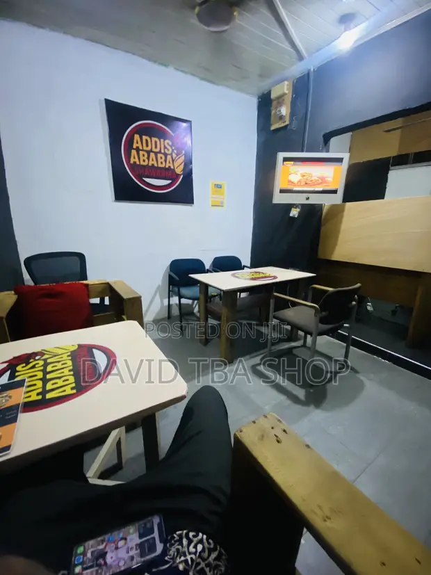 Shop for Rent with Washroom, Billboard, Fans, Lights - 1