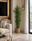Artificial Bamboo Plant Tree with Cane Vase (150cm) - 1