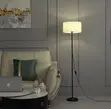 Floor Standing Lamp - Beige - 1
