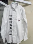 Branded White Cotton Shirt - 4