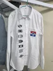 Branded White Cotton Shirt - 5