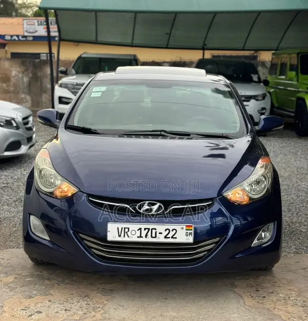 Hyundai Elantra 2013 Blue - 1