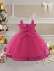 Beautiful Pink Party Dress for 1-2 Year Old Girl - 2