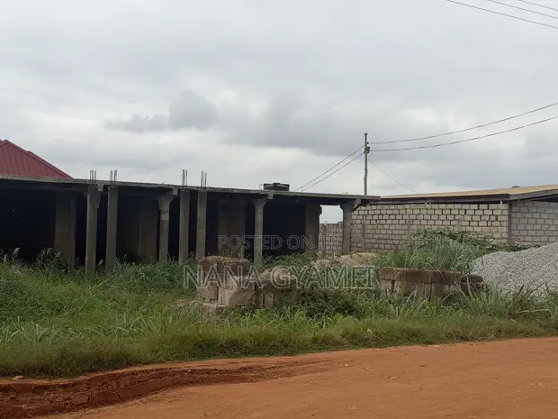 Uncompleted 5 Commercial Stores & 4 Bedroom House - 1