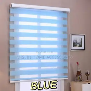 Adams Window Blinds - Blue