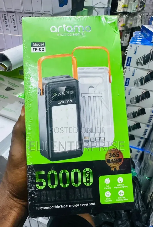 Oraimo 50,000mAh High-Capacity Power Bank (TF-02) - 1