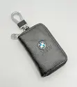 Premium Leather Key Fob Cover for Honda with Clip - 2