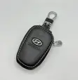 Premium Leather Key Fob Cover for Honda with Clip - 4