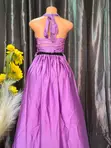 Purple Corset Maxi Dress - 2