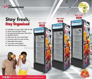 Binatone Showcase Fridge BSC-300 (285L)