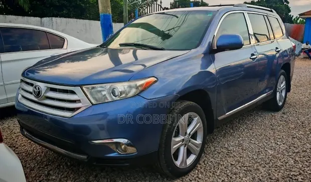 Toyota Highlander 3.5L 4WD 2013 Blue - 1