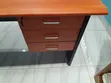 Modern Wooden Office Desk with Storage - 4