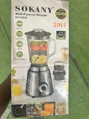 Sokany 2-in-1 Blender
