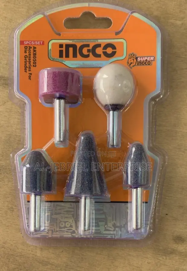 INGCO Die Grinder Accessories Set (5pcs) - 1