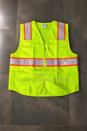 High Visibility Mesh Safety Vest