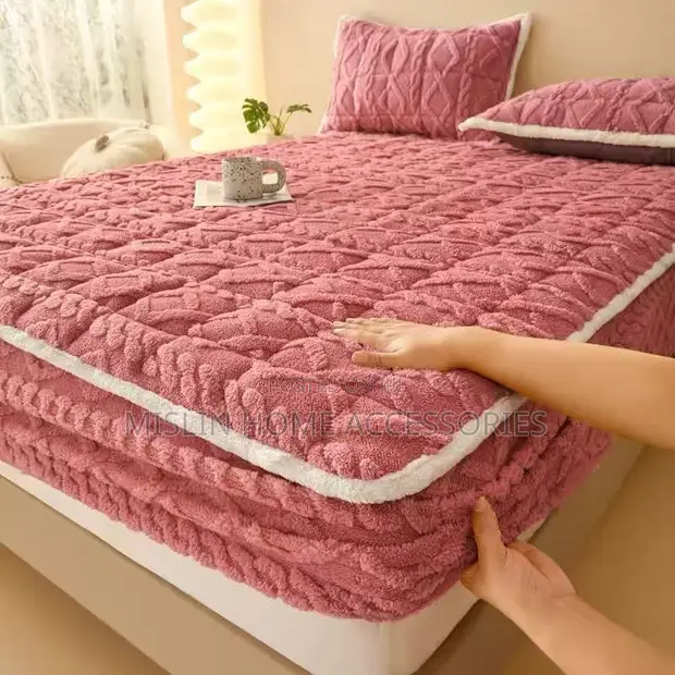 Fitted Heavy Taffeta Bedsheet Set - Double - 1