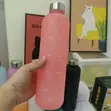 BPA-Free 1000ML Frosted Motivational Water Bottle with Time Marker - 3