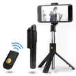 Remote Control LED Phone Holder Stand Selfie Stick - 1