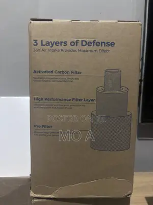 Voopnu Air Purifier - White, Up to 1076 Sq Ft