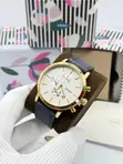 Men's Fossil Chronograph Leather Watch - 1