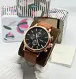 Men's Fossil Chronograph Leather Watch - 5