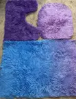 3-Piece Bathroom Rug Set - 3