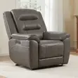 Mason Leather Power Glider Recliner with Power Headrest - 3