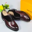 Louis Vuitton Classic Leather and Suede Men's Shoes - 1