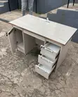 Office Desk / Computer Table with Glass Top & Drawers - 5