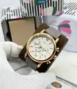 Fossil Chronograph Genuine Leather Watch - 1