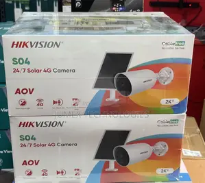 Hikvision 4G Solar Bullet Camera 4MP DS-CFS08/4G