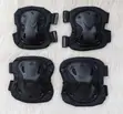 4-Piece Elbow and Knee Pad Set for Cycling & Skateboarding - 1