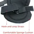 4-Piece Elbow and Knee Pad Set for Cycling & Skateboarding - 4
