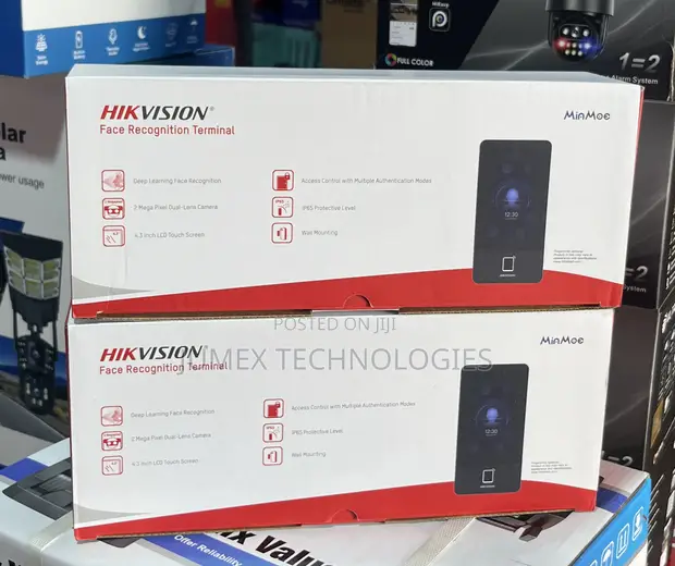 Hikvision Face Recognition Access Control Terminal DS-K1T342MFX-E1 - 1