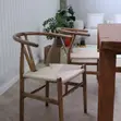 Wishbone Dining Chairs - Brown Walnut - 2