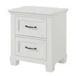 Rose Nightstand with Built-in Charging - 2