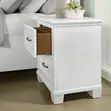Rose Nightstand with Built-in Charging - 4