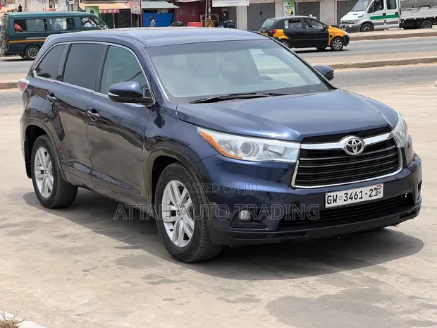 Toyota Highlander 2017 Blue - 1