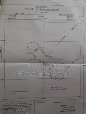 3.58 Acres Beachfront Land for Sale - Kanfrakrom, Western Region
