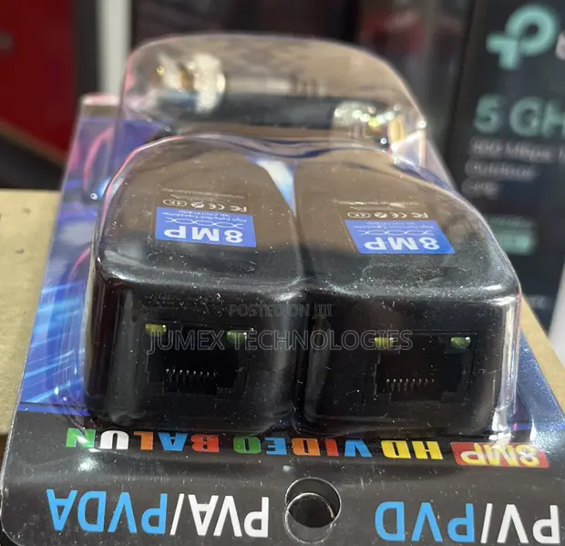 Passive HD Video Balun with Power & Audio - RJ45 - 1