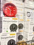 Brand New DETEXPOL Red Alarm Clock - 1