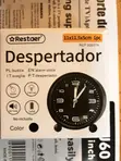 Brand New DETEXPOL Red Alarm Clock - 5