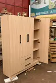 7x6ft Laminated Wardrobe - 4 Doors - 3