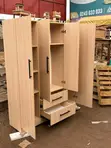 7x6ft Laminated Wardrobe - 4 Doors - 4