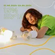 C-TORCH 3050L Flicker-Free LED T-Bulb - 3