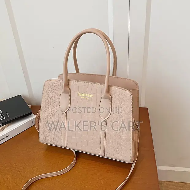 Women's Croc-Embossed Top-Handle Satchel Bag - 1