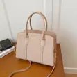 Women's Croc-Embossed Top-Handle Satchel Bag - 1